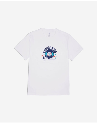 LOVE IS THE KEY GRAPHIC TEE WHITE