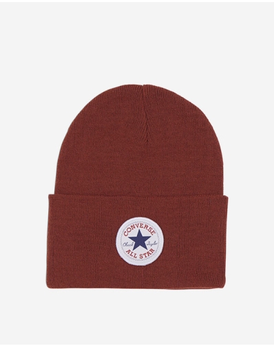 CHUCK TAYLOR ALL STAR PATCH BEANIE RED