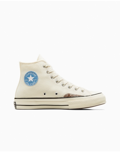 CHUCK 70 CRAFTED OLLIE PATCH HI CREAM