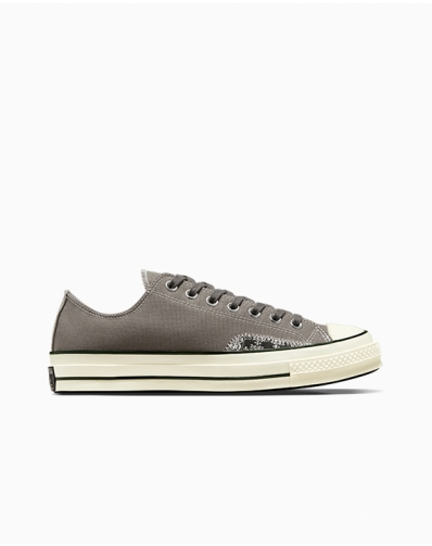CHUCK 70 CRAFTED OLLIE PATCH OX GREY