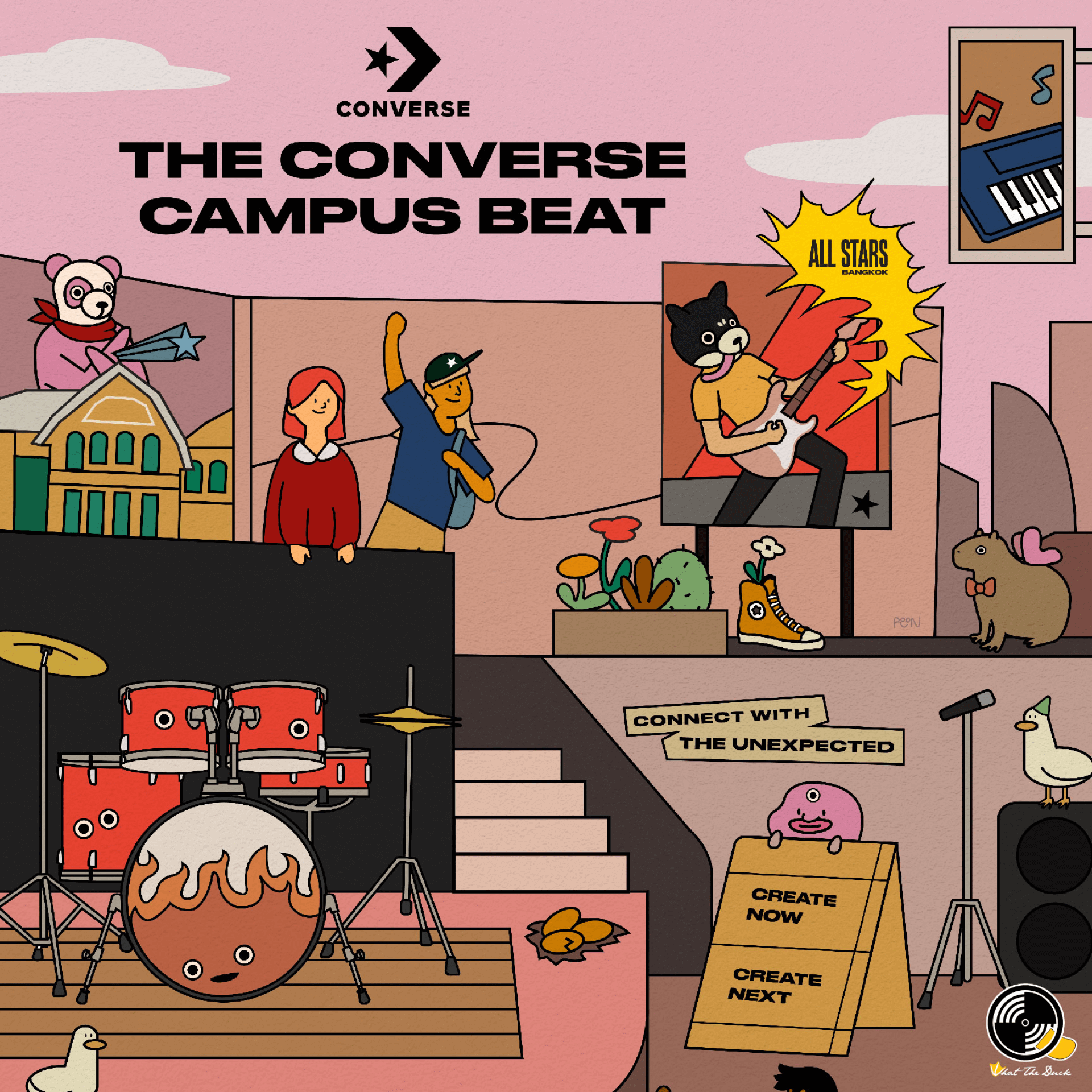 THE CONVERSE CAMPUS BEAT: THE UNEXPECTED SOUNDS OF SIAM